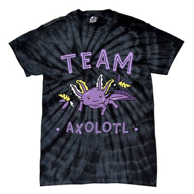 AXOLOTL Matching TEAM Shirts  TEAM AXOLOTL Tie-Dye T-Shirt