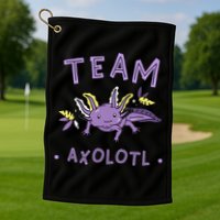 AXOLOTL Matching TEAM Shirts  TEAM AXOLOTL Golf Towel
