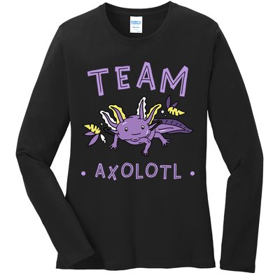 AXOLOTL Matching TEAM Shirts  TEAM AXOLOTL Ladies Long Sleeve Shirt
