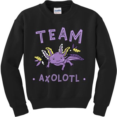 AXOLOTL Matching TEAM Shirts  TEAM AXOLOTL Kids Sweatshirt