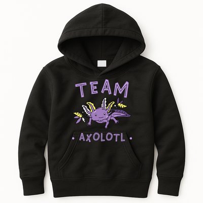 AXOLOTL Matching TEAM Shirts  TEAM AXOLOTL Kids Hoodie