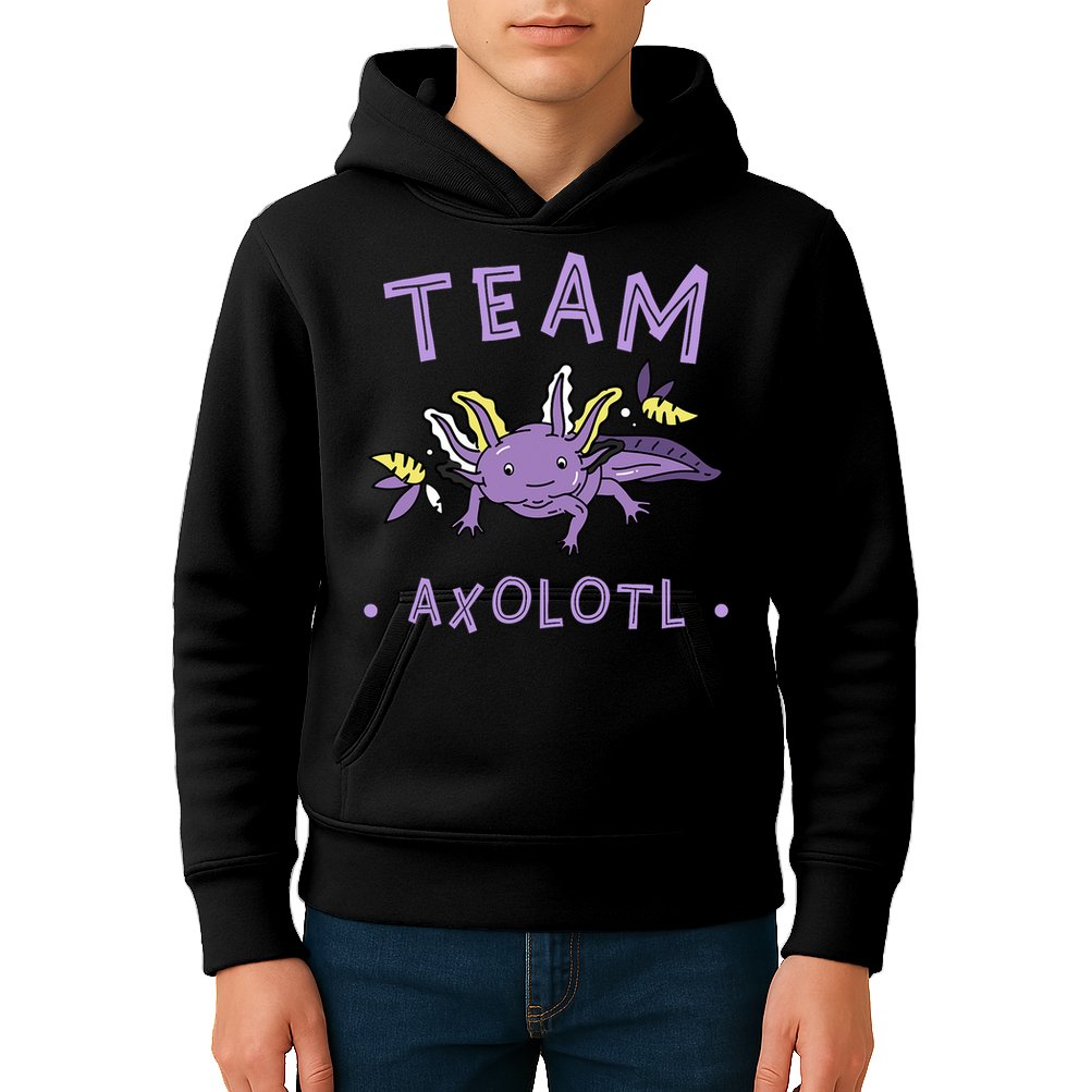 AXOLOTL Matching TEAM Shirts  TEAM AXOLOTL Kids Hoodie