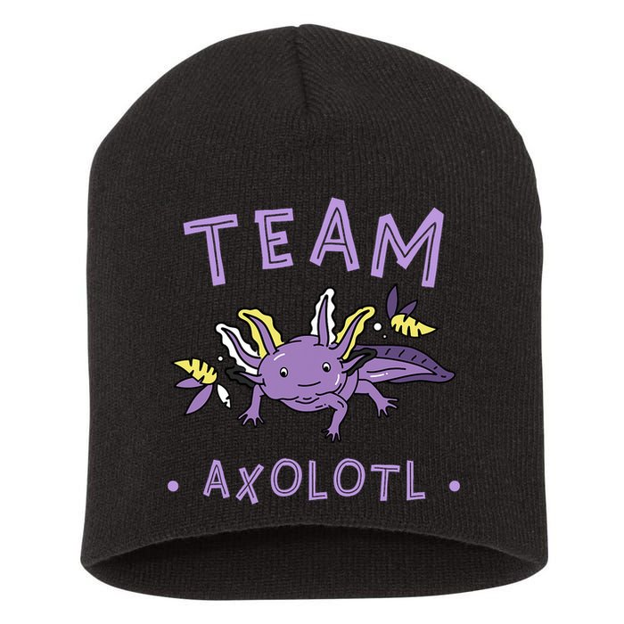 AXOLOTL Matching TEAM Shirts  TEAM AXOLOTL Short Acrylic Beanie