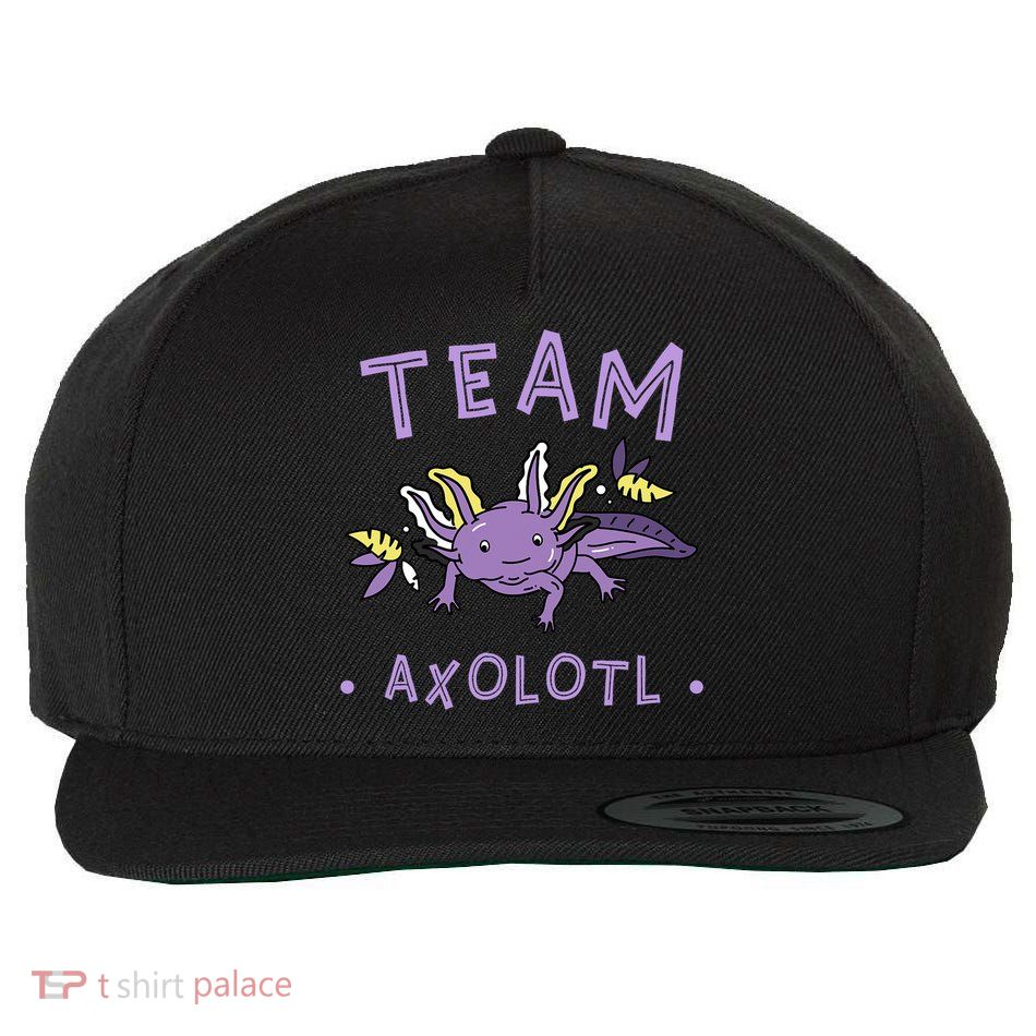 AXOLOTL Matching TEAM Shirts  TEAM AXOLOTL Wool Snapback Cap