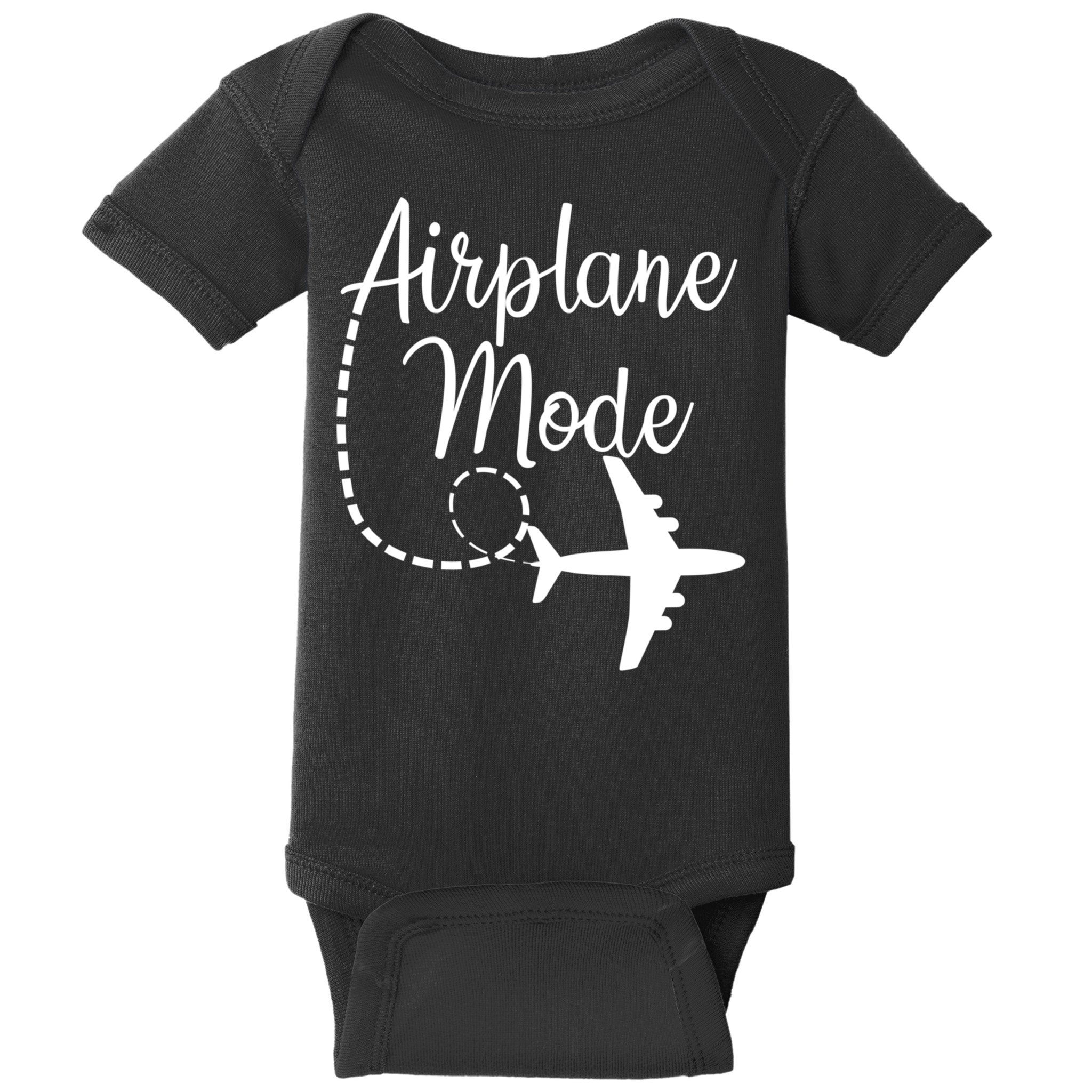 Airplane Mode Traveling Vacation For Girls And Womens Gift Baby Bodysuit