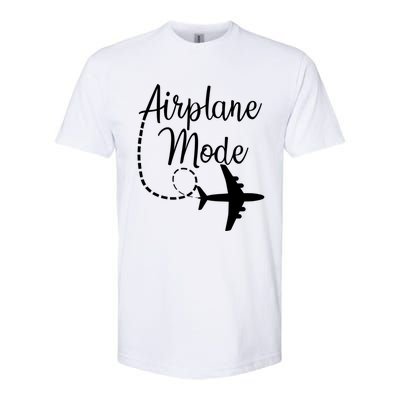 Airplane Mode Traveling Vacation For Girls And Womens Gift Softstyle CVC T-Shirt