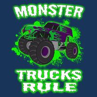 Awesome Monster Trucks Rule Cool Comfort Performance Bucket Hat