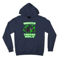 Awesome Monster Trucks Rule Tall Hoodie