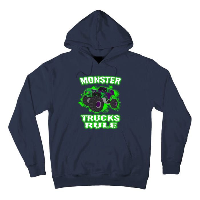 Awesome Monster Trucks Rule Tall Hoodie