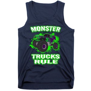 Awesome Monster Trucks Rule Tank Top