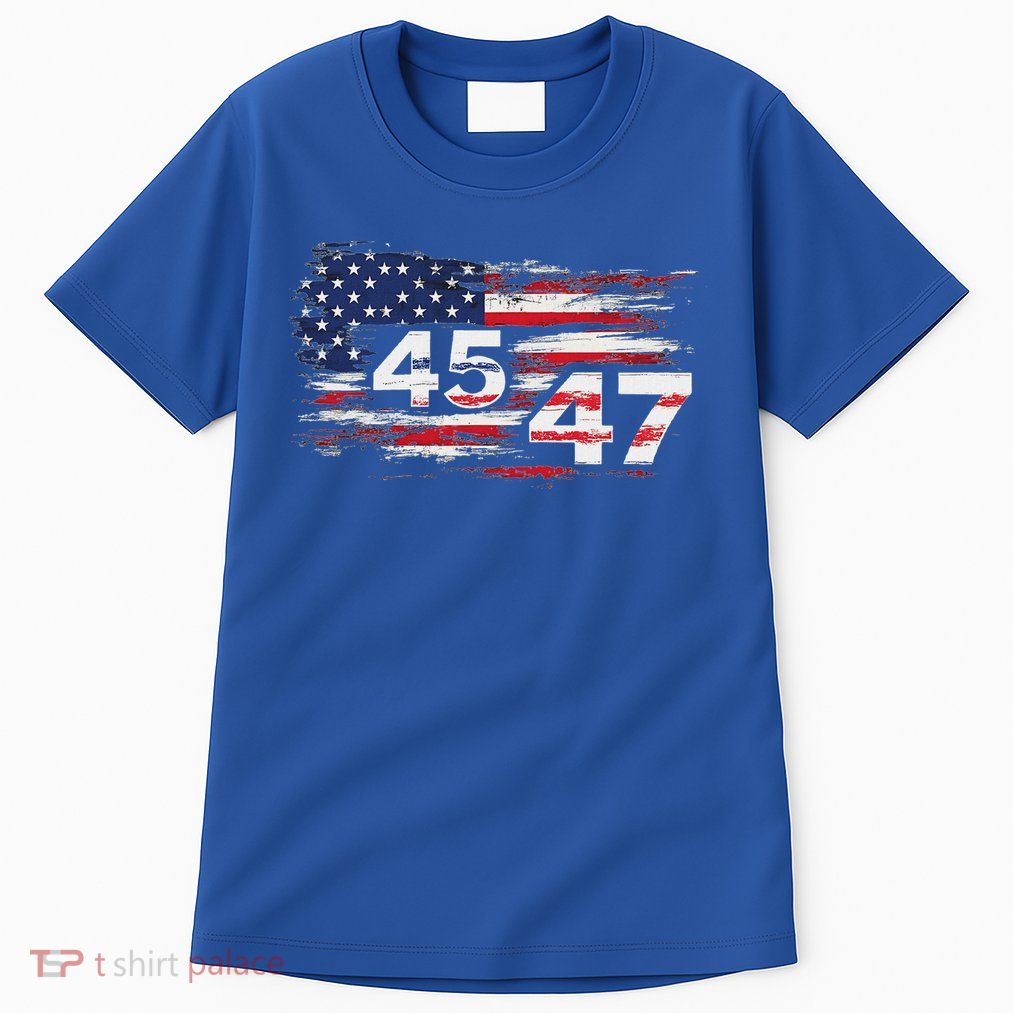 American Made Trump 45 47 Tall T-Shirt