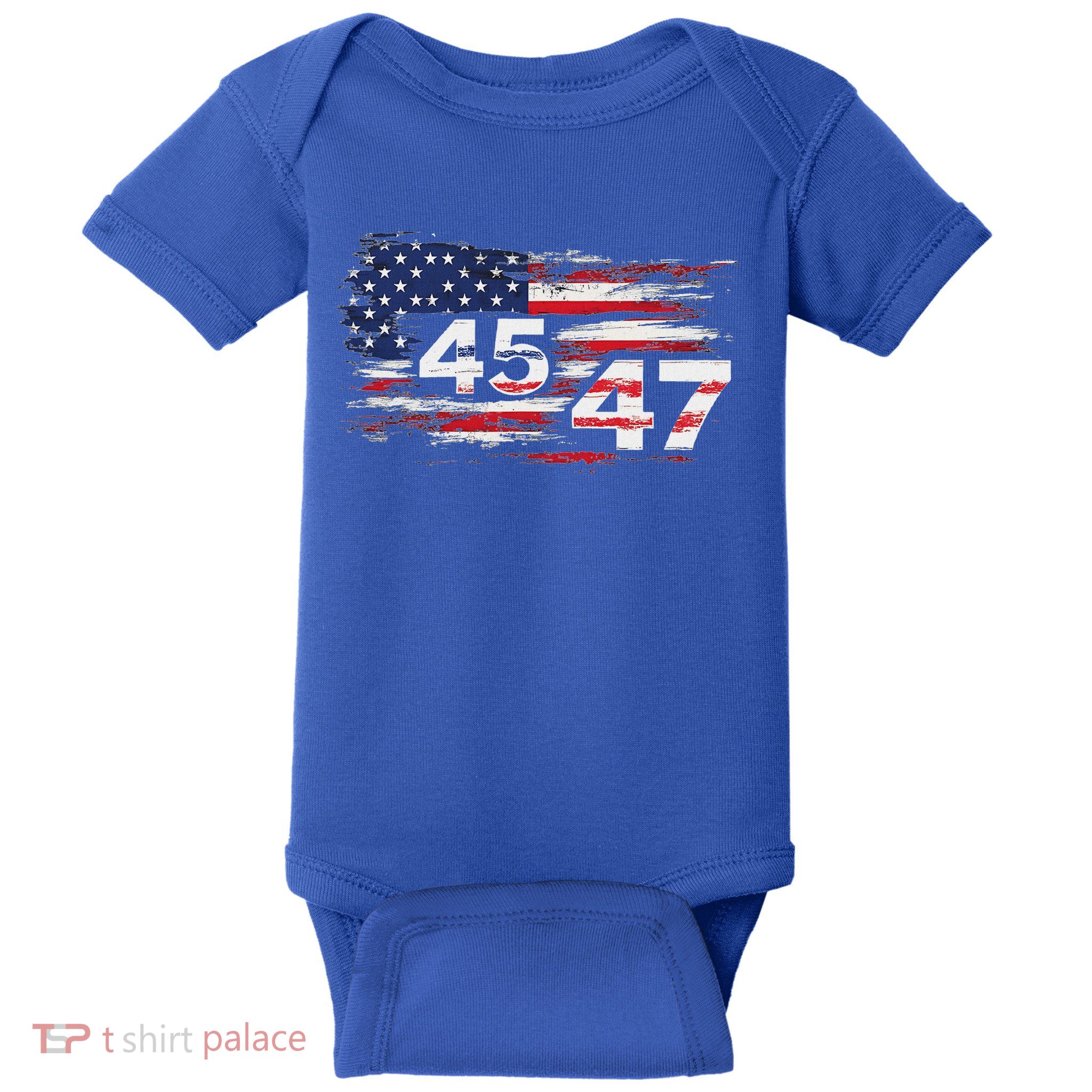 American Made Trump 45 47 Baby Bodysuit