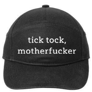 Anna Maltese Tick Tock Motherfucker 7-Panel Snapback Hat