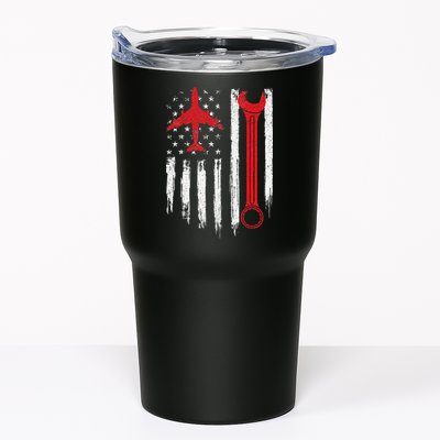 Airplane Mechanic Tools Aviation Technician Plane Lover Tumbler