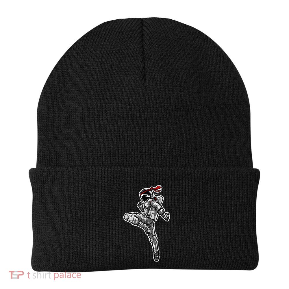 Astronaut Muay Thai Boxing Karate Kickboxing Knit Cap Winter Beanie