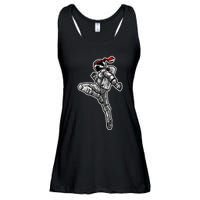 Astronaut Muay Thai Boxing Karate Kickboxing Ladies Essential Flowy Tank