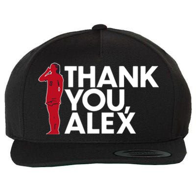 A.L.Ex. M.O.R.G.A.N Thank You Alex Wool Snapback Cap