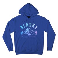 Alaska Moose The Last Frontier Mountains Hiking Gift Hoodie