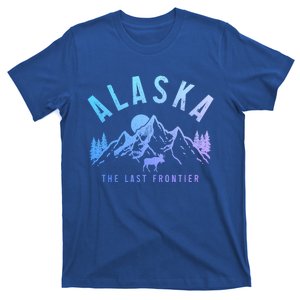 Alaska Moose The Last Frontier Mountains Hiking Gift T-Shirt