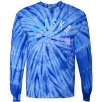 Alaska Moose The Last Frontier Mountains Hiking Gift Tie-Dye Long Sleeve Shirt