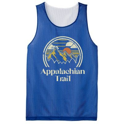 Appalachian Mountains Trail Vintage Hiking Camp Retro Gift Mesh Reversible Basketball Jersey Tank