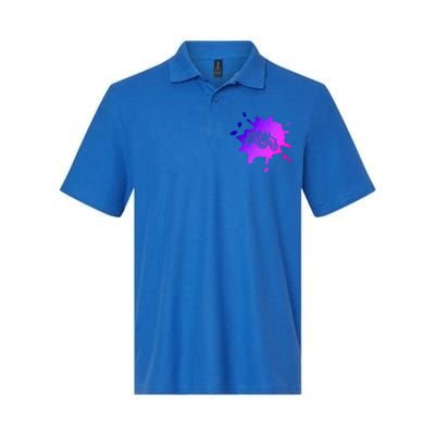 Abstract Monster Truck Driver Extreme Sports Motorsport 4x4 Cool Gift Softstyle Adult Sport Polo