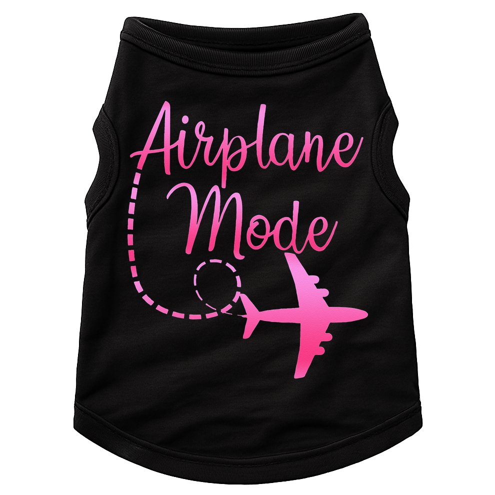 Airplane Mode Traveling Vacation For Womens Doggie Tank