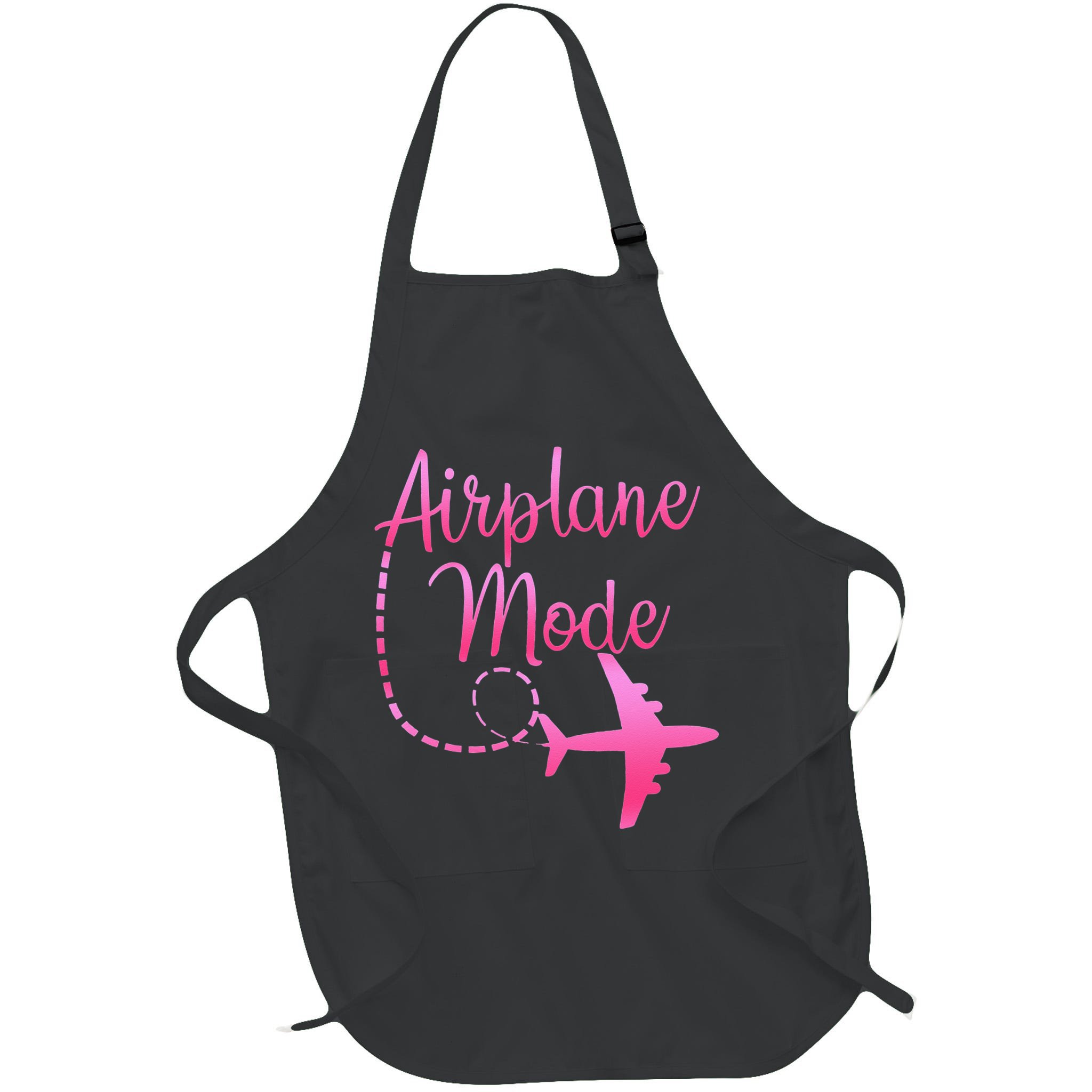 Airplane Mode Traveling Vacation For Womens Apron