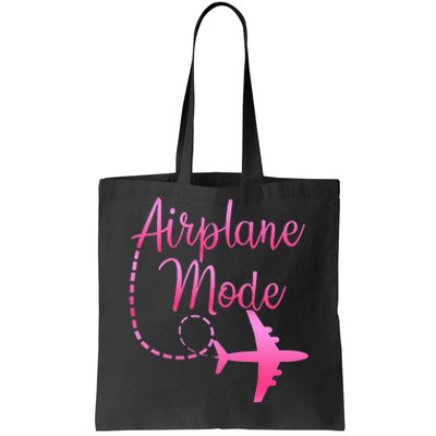 Airplane Mode Traveling Vacation For Womens Tote Bag