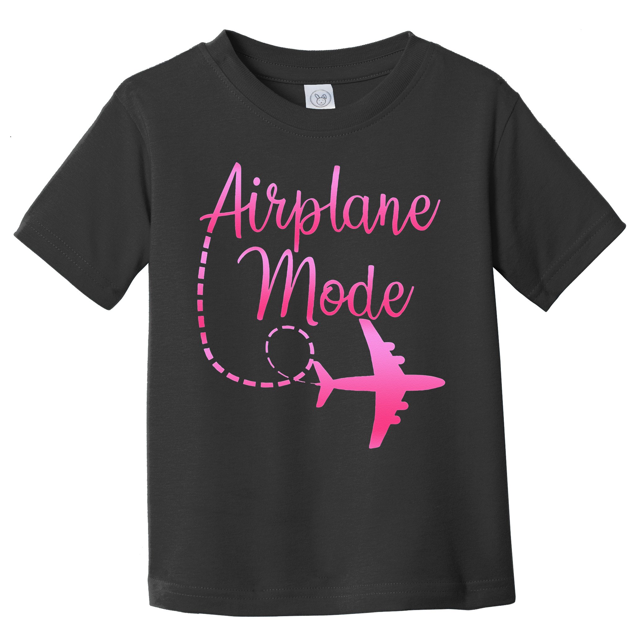 Airplane Mode Traveling Vacation For Womens Toddler T-Shirt
