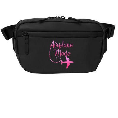 Airplane Mode Traveling Vacation For Womens Crossbody Pack