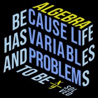 Algebra Math Teacher Life Has Variables And Problems Drawstring Bag