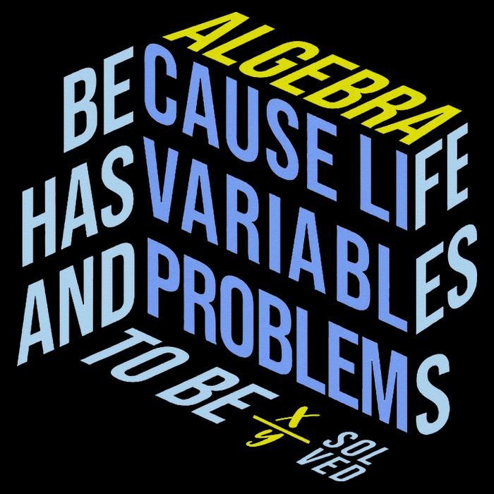 Algebra Math Teacher Life Has Variables And Problems 16 in Basic Backpack