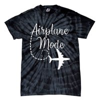 Airplane Mode Traveling Vacation Traveler Adventure Long Sleeve Tie-Dye T-Shirt