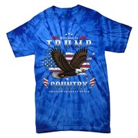 American Made Trump Merchandise Flag Trump 45 47 Tie-Dye T-Shirt