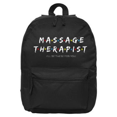 Adorable Massage Therapist Christmas Gift For Therapy 16 in Basic Backpack