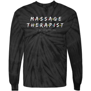 Adorable Massage Therapist Christmas Gift For Therapy Tie-Dye Long Sleeve Shirt