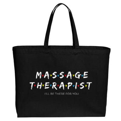 Adorable Massage Therapist Christmas Gift For Therapy Cotton Canvas Jumbo Tote