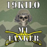 Army M1 Tanker Mos 19k Abrams Crewman Skull Version Legacy Tie Dye Trucker Hat