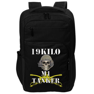 Army M1 Tanker Mos 19k Abrams Crewman Skull Version Impact Tech Backpack