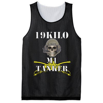 Army M1 Tanker Mos 19k Abrams Crewman Skull Version Mesh Reversible Basketball Jersey Tank
