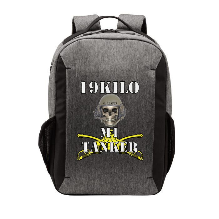 Army M1 Tanker Mos 19k Abrams Crewman Skull Version Vector Backpack