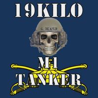 Army M1 Tanker Mos 19k Abrams Crewman Skull Version Infant Baby Jersey Bodysuit