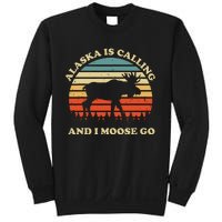 Alaska Moose Tourist Travel Funny Sweatshirt