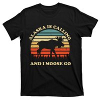 Alaska Moose Tourist Travel Funny T-Shirt