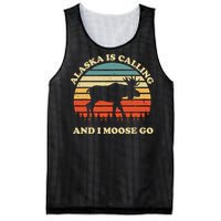 Alaska Moose Tourist Travel Funny Mesh Reversible Basketball Jersey Tank