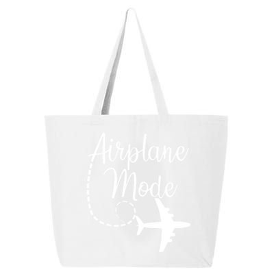 Airplane Mode Traveling Vacation Funny Gift For Traveler Adventure Gift 25L Jumbo Tote