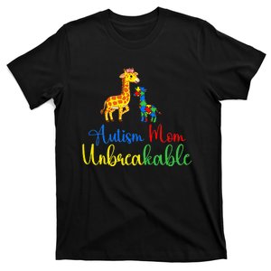 Autism Mom Unbreakable Autism Awareness Be Kind T-Shirt