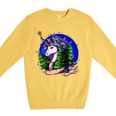 A Magical Unicorn Christmas Premium Crewneck Sweatshirt