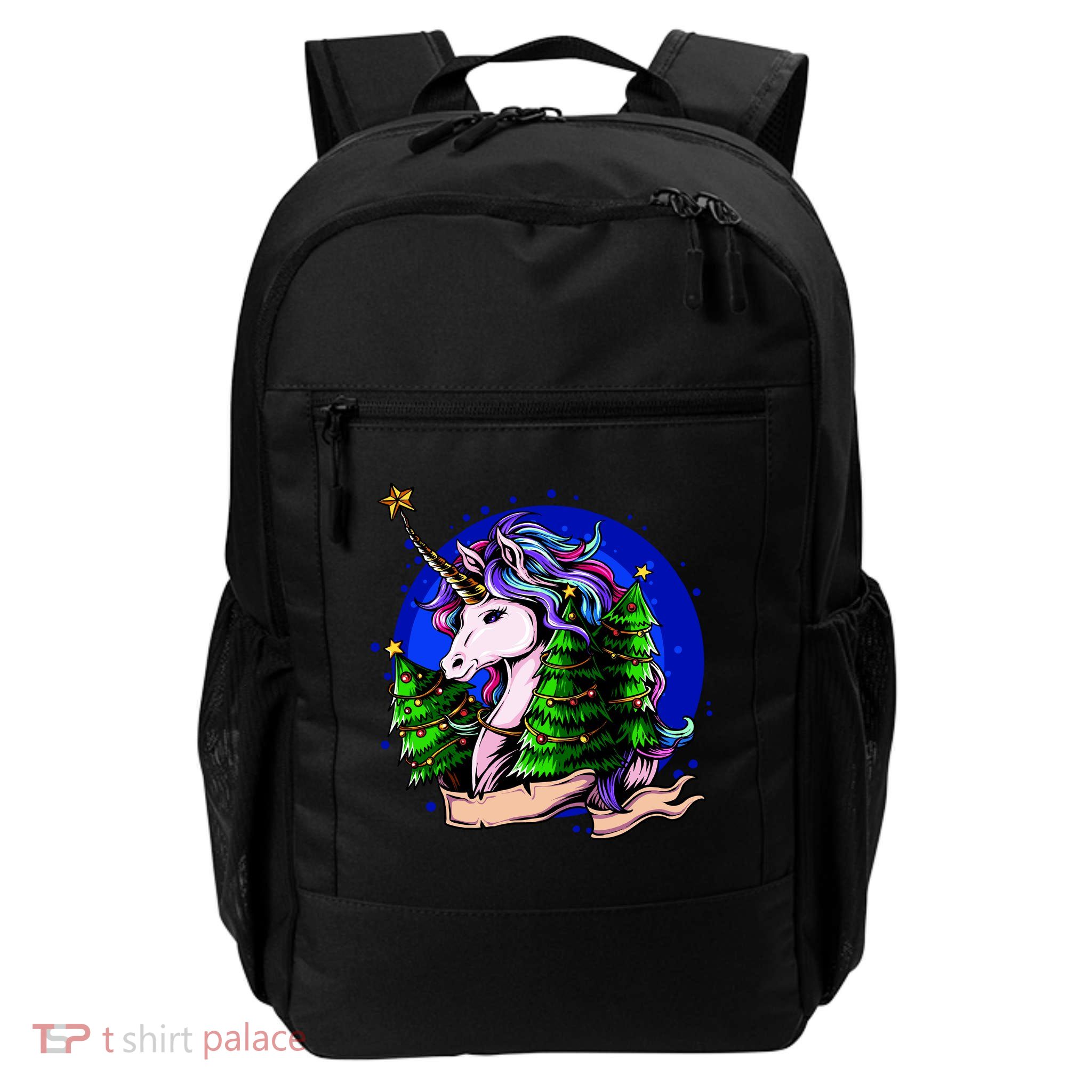 A Magical Unicorn Christmas Daily Commute Backpack